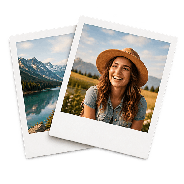 Finished retro photos